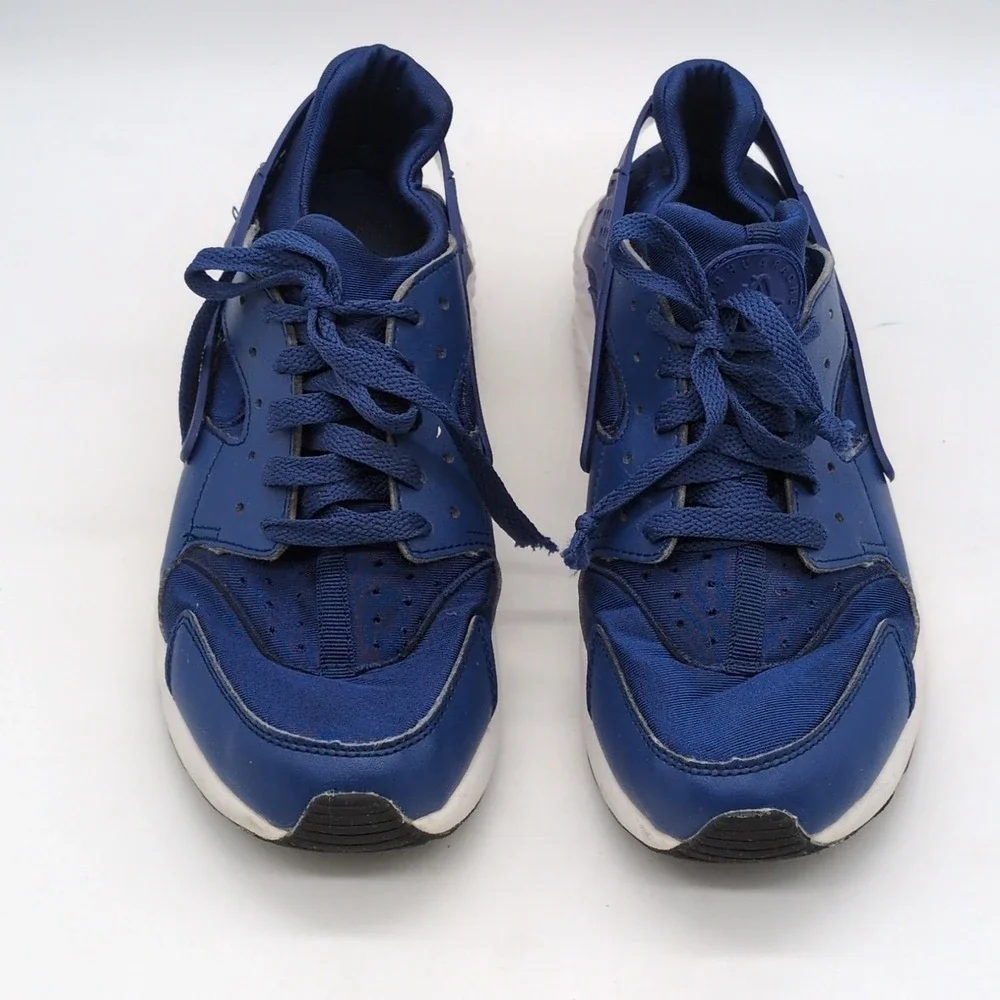 Nike Air Huarache Shoes Womens Blue 7.5 Running Sneakers‎ Heel Support Athletic